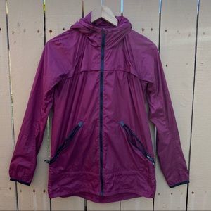 Lululemon Miss Misty Rain Wind Hooded Jacket Sz 2